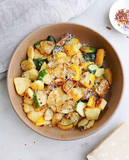 Sautéed Patty Pan Squash