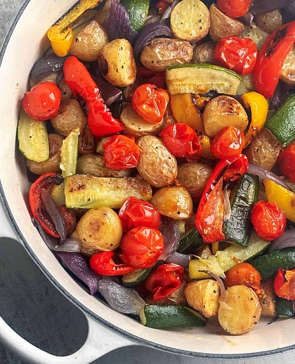 Simple Italian-Style Roasted Vegetables