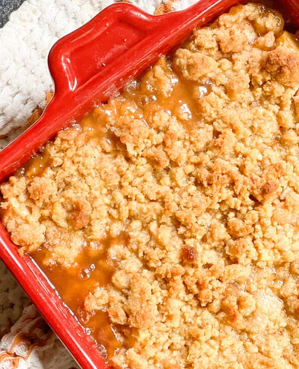 The Most Incredible Apple Pear Crumble
