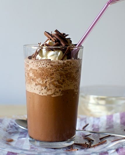 frozen hot chocolate