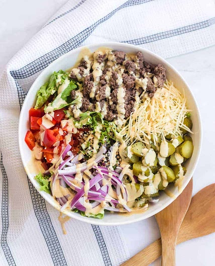 Cheeseburger Salad