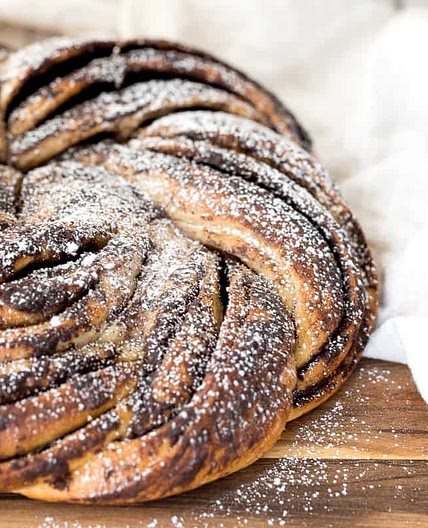 Sourdough Cinnamon Roll Twist Bread