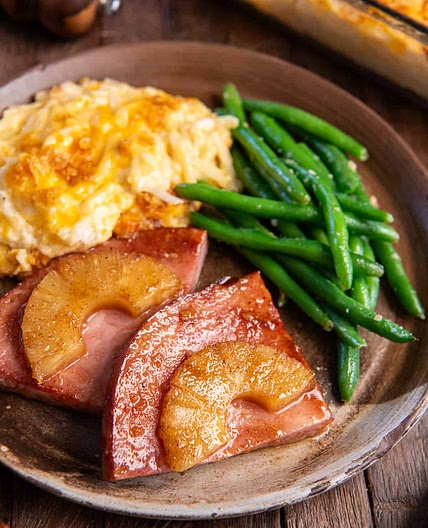 Pineapple Ham Steaks