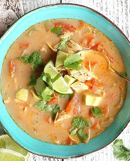 Slow Cooker Chipotle Chicken Soup Recipe