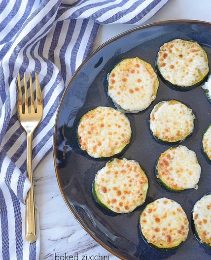 Baked Zucchini with Mozzarella