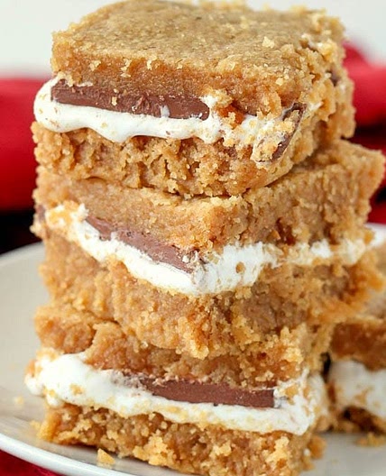 Peanut Butter S'mores Bars