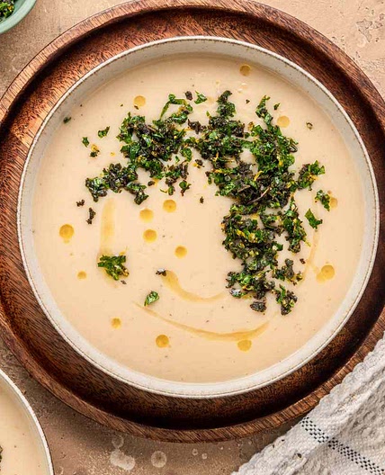 Creamy White Bean Soup with Sage Gremolata