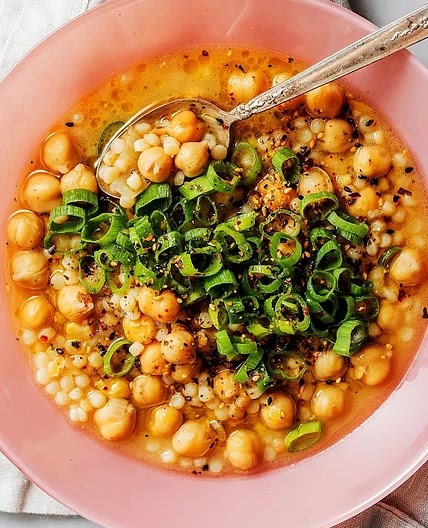 Easy Miso-Sesame Chickpeas
