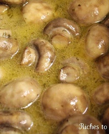 Crockpot Parmesan Ranch Mushrooms