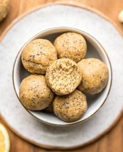 Lemon Poppyseed Energy Bites