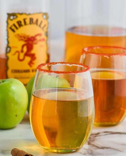 Fireball Whiskey Punch