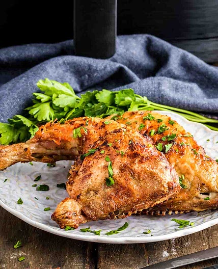 Air Fryer Chicken Leg Quarters