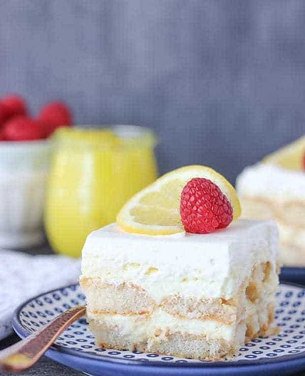No-Bake Lemon Shortcake Icebox Cake