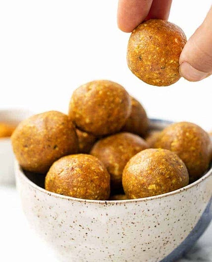 Golden Milk Energy Balls