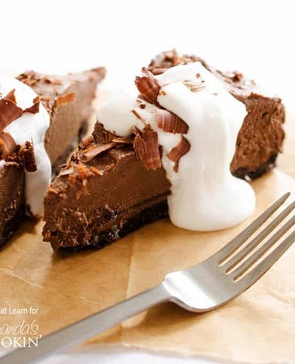 Avocado Chocolate Mousse Cake