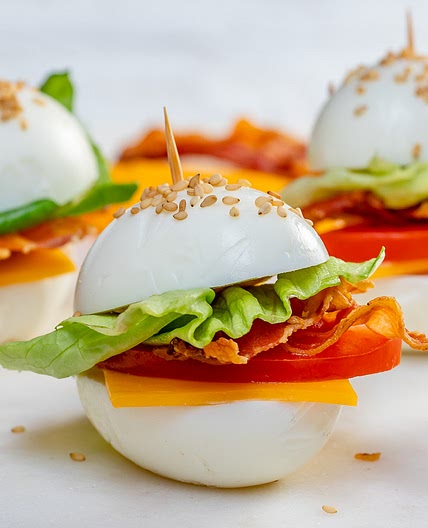 BLT Egg ‘buns’