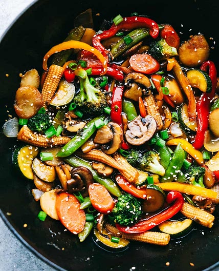 The Easiest Vegetable Stir Fry