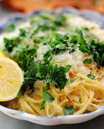 Baked Lemon Pasta