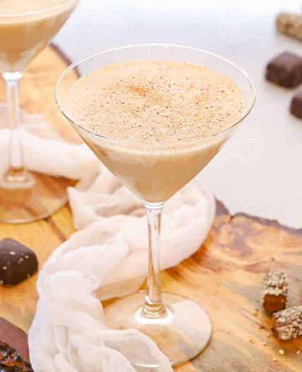 Frozen Brandy Alexander Drink