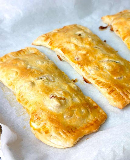 Cheese and Hotdog Stuffed Pastry