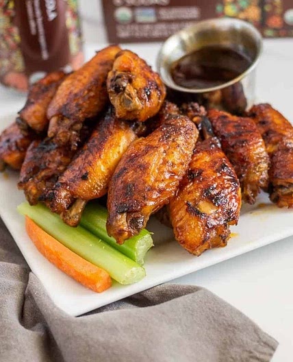 Instant Pot Chicken Wings with Sticky Cola Sauce