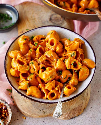 Roasted Red Pepper Pasta