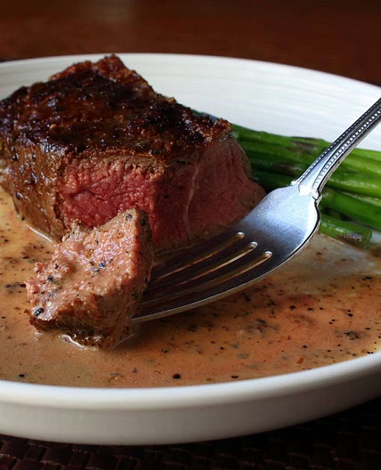 Bourbon Pepper Pan Sauce