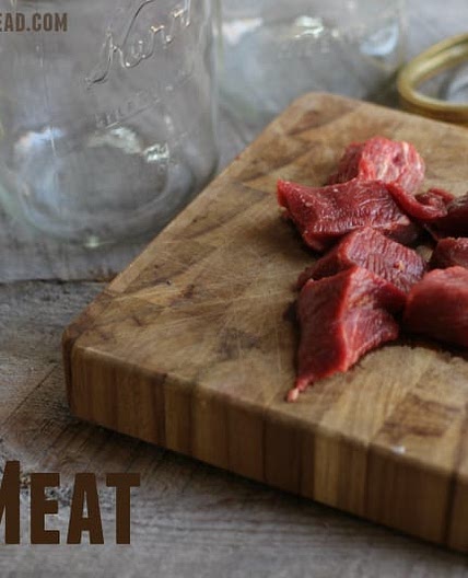 How to Can Meat