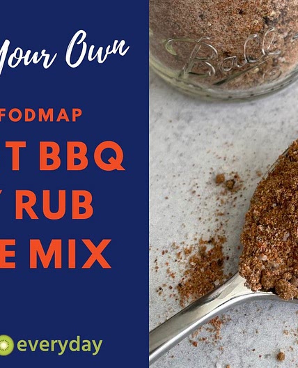Low FODMAP Sweet BBQ Dry Rub