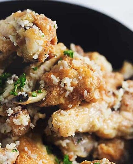 Garlic Parmesan Wings - Keto Chicken Wings