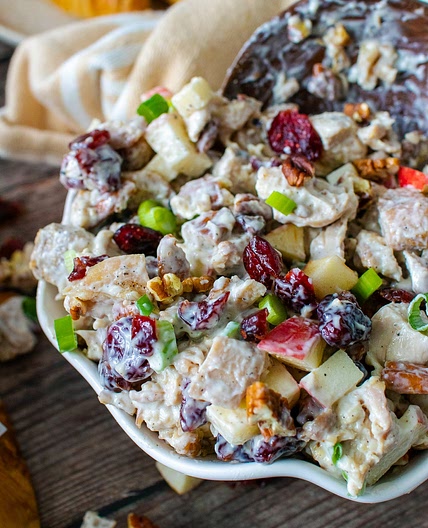 Cranberry Pecan Chicken Salad