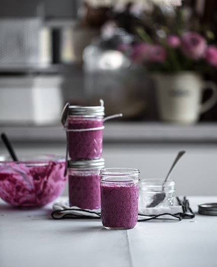 Blackberry Overnight Oats
