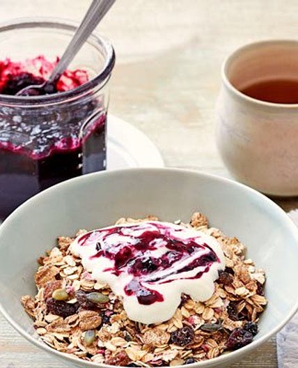 Blackcurrant compote