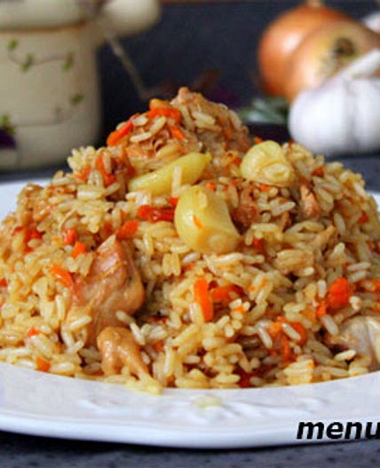 Рецепт плова с курицей