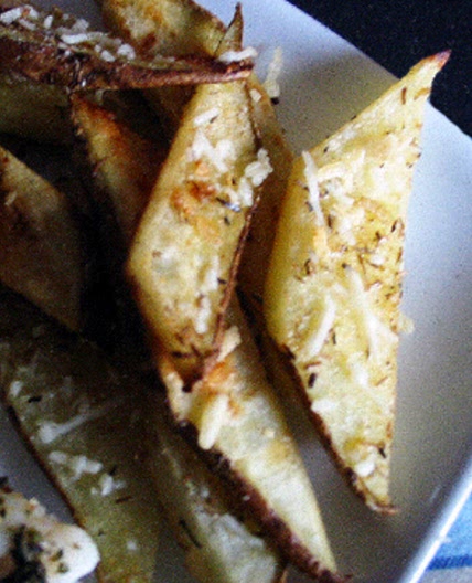 Parmesan Thyme Potato Wedges