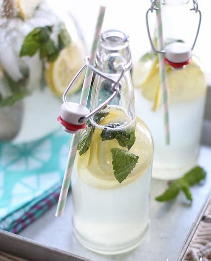 Sparkling Mint Lemonade