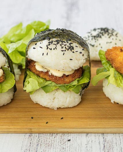 Sushi burgers recipe
