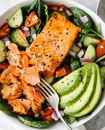 Salmon Avocado Salad