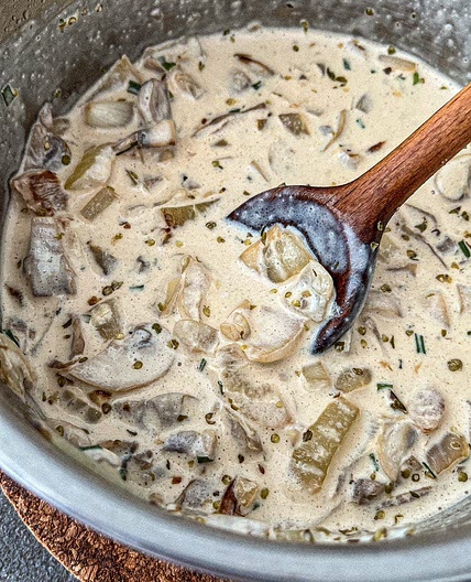 Greek Mushroom Sauce (σάλτσα μανιταριών)