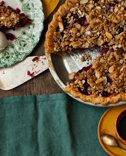 Cherry-Bourbon Pie