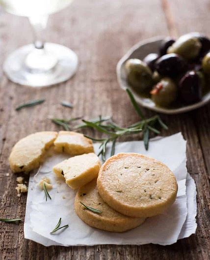 Parmesan Shortbread Biscuits