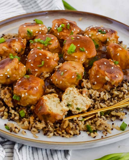 Asian Chicken Meatballs