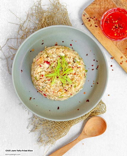 Chili Jam Tofu Fried Rice