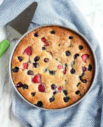 Berry Buttermilk Cake