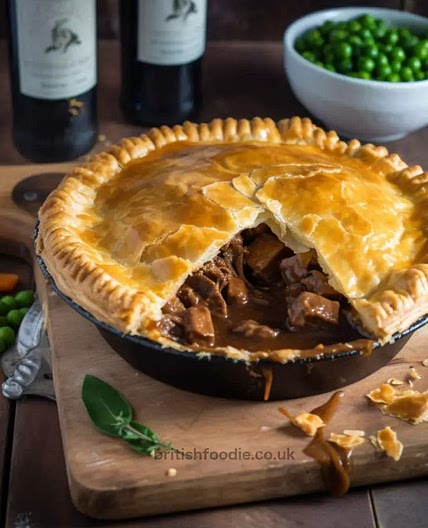 British Steak & Ale Pie (Pub-Style Recipe)
