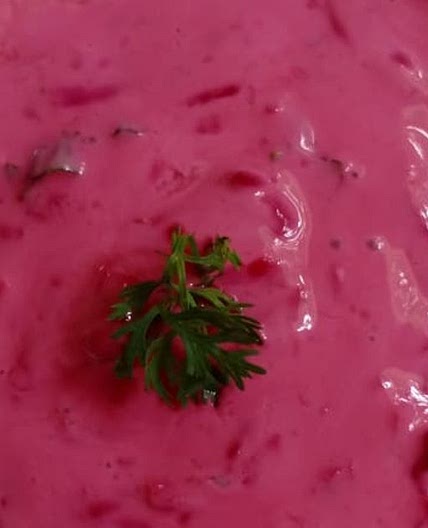 बीटरूट रायता (Beetroot raita recipe in hindi)