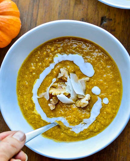 Pumpkin Coconut Porridge