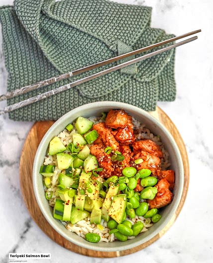 Teriyaki Salmon Bowl