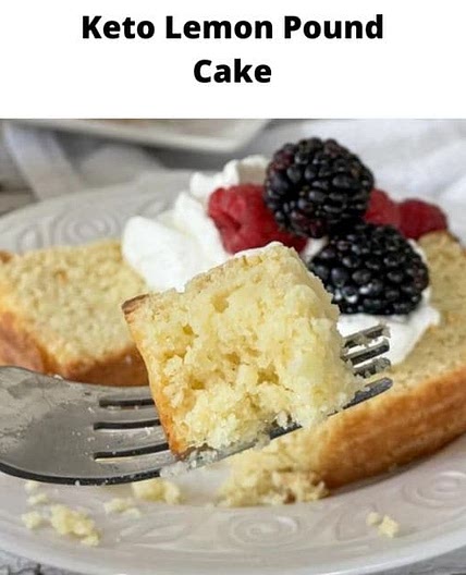 Keto Lemon Pound Cake