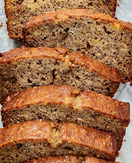Pineapple Banana Bread Recipe
